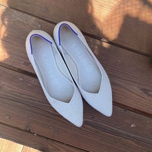 Rothy's The Point Flat Sea Salt Honeycomb